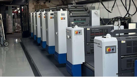 Custom ZX-350 Offset Press Installation for Karma Etiket, Turkey