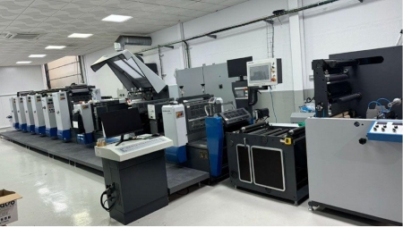 ZX450 Offset Press Installation at a Spanish Label Converter