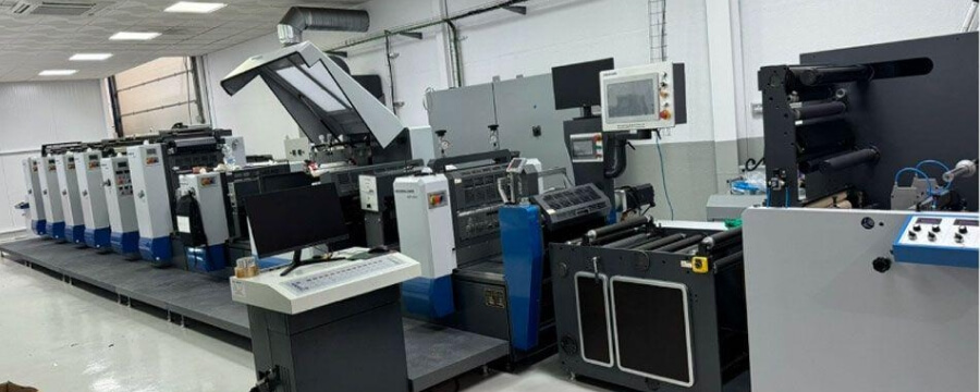 ZX450 Offset Press Installation at a Spanish Label Converter